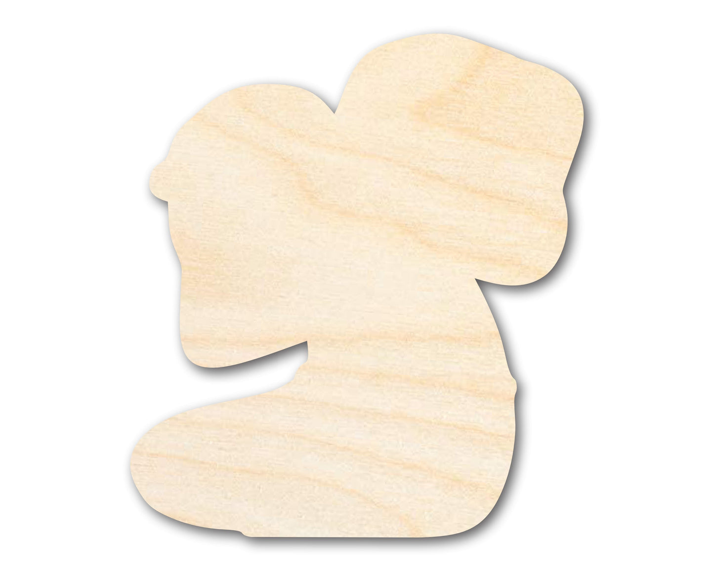 Unfinished Wood Mayan Year Bearer Shape | Craft Cutout | up to 46" DIY