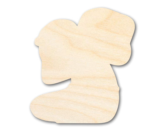 Unfinished Wood Mayan Year Bearer Shape | Craft Cutout | up to 46" DIY