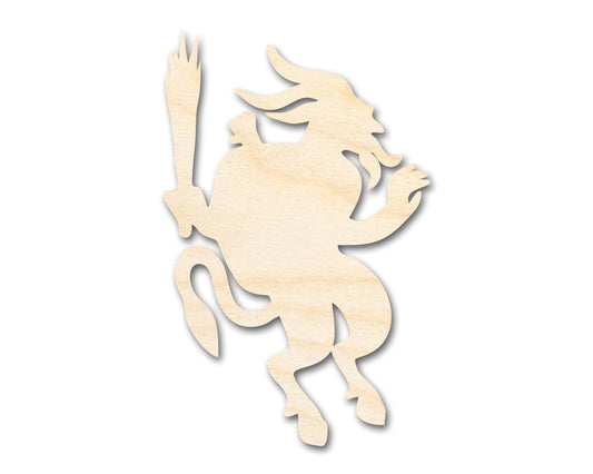 Unfinished Wood Krampus Shape | Craft Cutout | up to 46" DIY