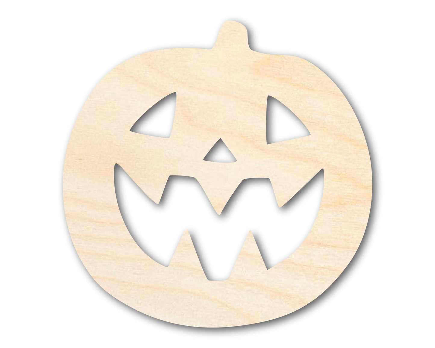 Unfinished Wood Jack-O-Lantern Shape | Craft Cutout | up to 46" DIY