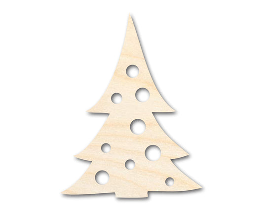 Unfinished Wood Christmas Tree Shape | Craft Cutout | up to 46" DIY