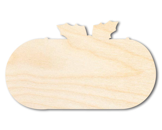 Unfinished Wood Yule Log Shape | Craft Cutout | up to 46" DIY