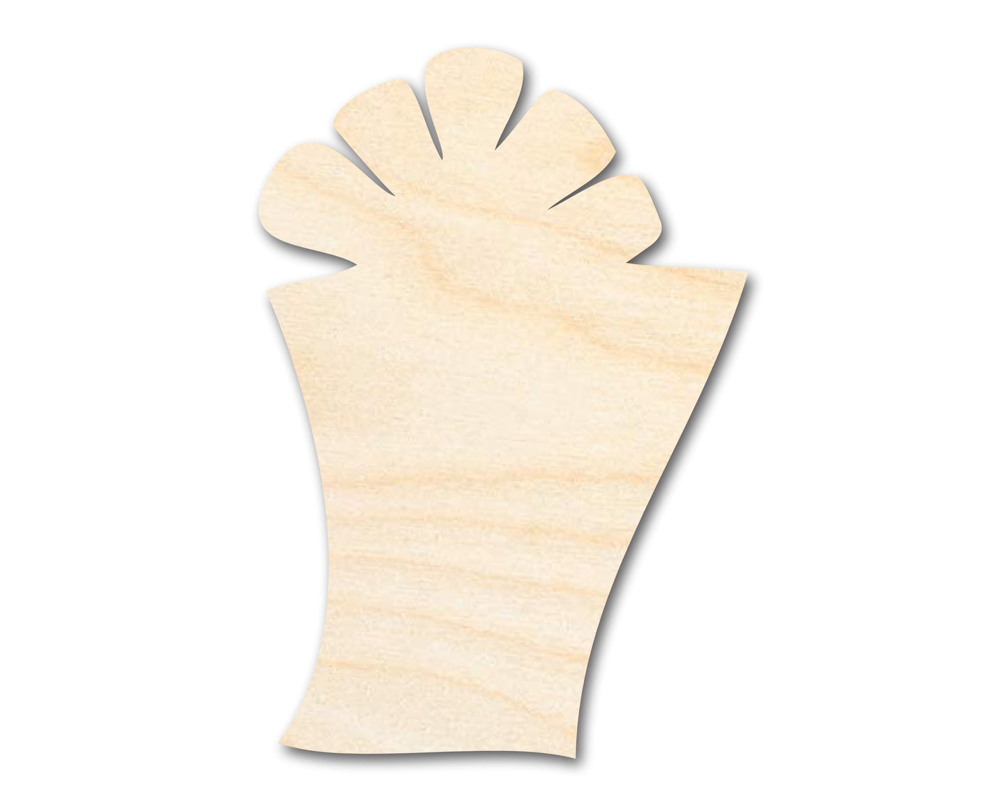 Unfinished Wood Crafty Present Shape | Craft Cutout | up to 46" DIY