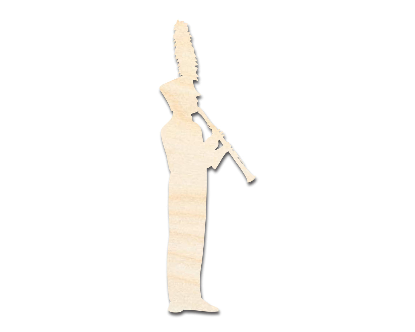 Unfinished Marching Band Shape | Craft Cutout | up to 46" DIY