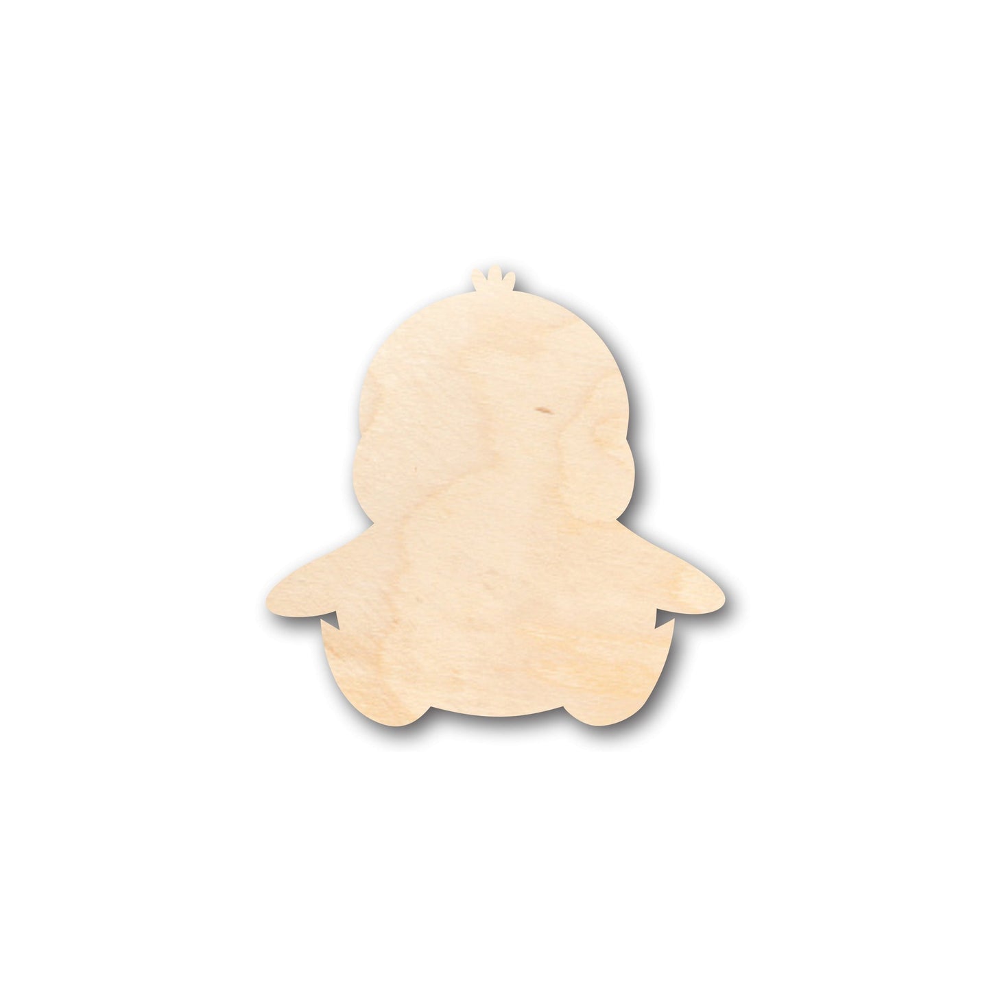 Unfinished Wood Baby Penguin Shape - Craft - up to 46" DIY