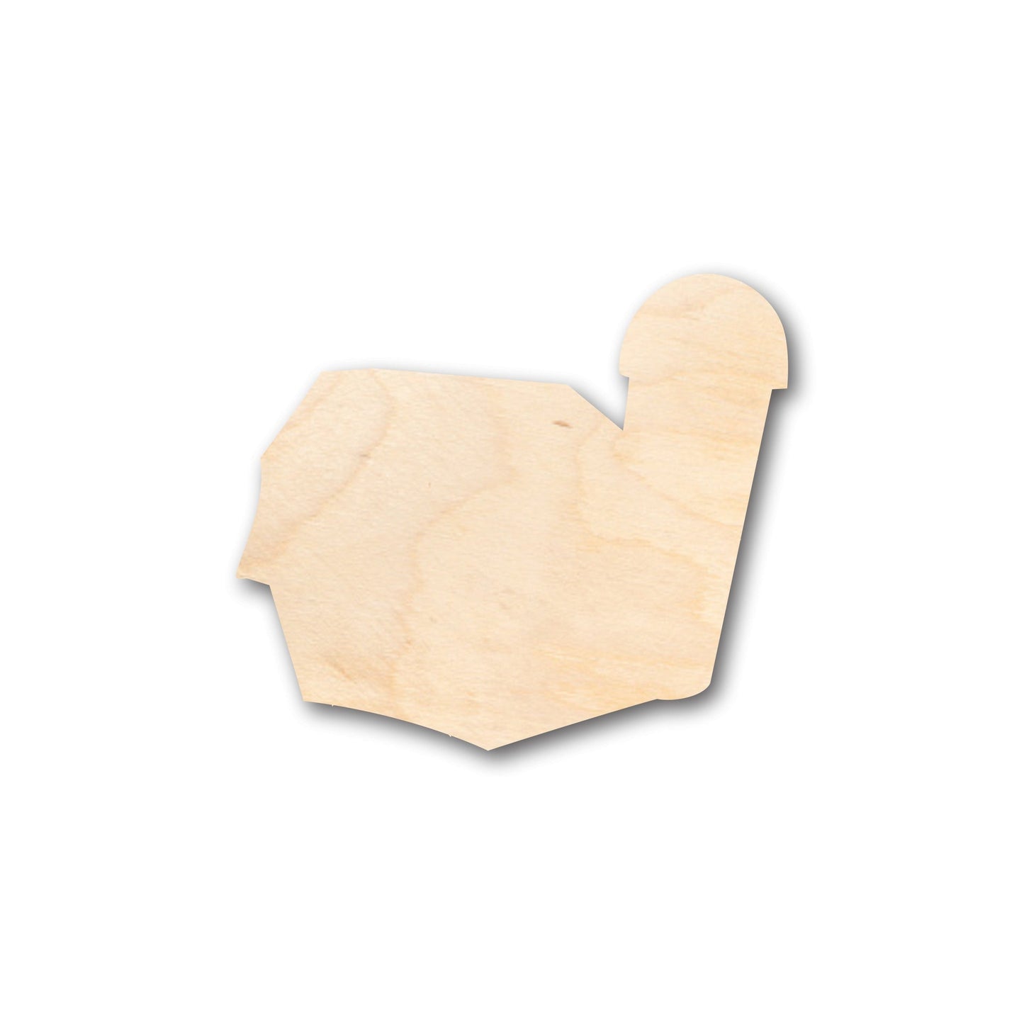 Unfinished Wood Barn Shape - Craft - up to 46" DIY