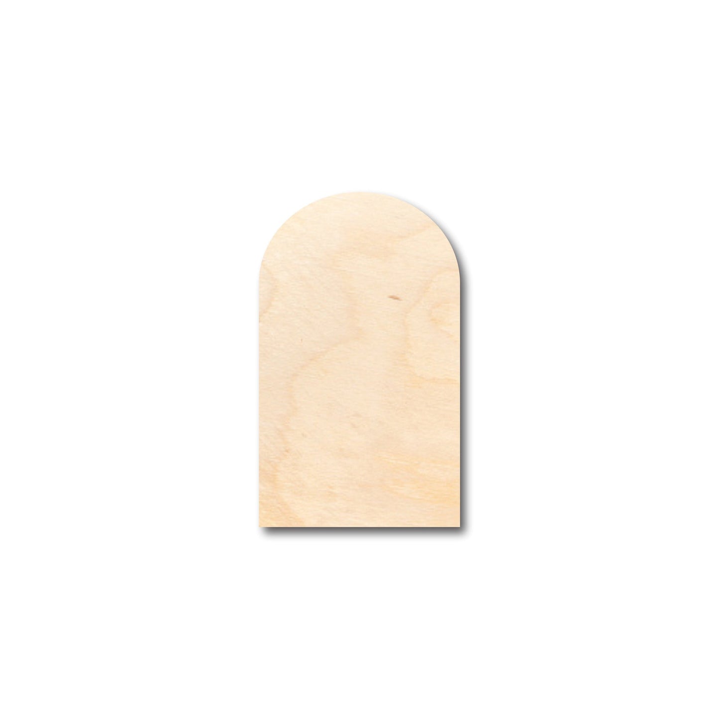 Unfinished Wood Blank Tombstone Shape - Craft - up to 46" DIY