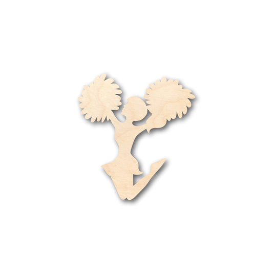 Unfinished Wood Cheer Shape - Craft - up to 46" DIY