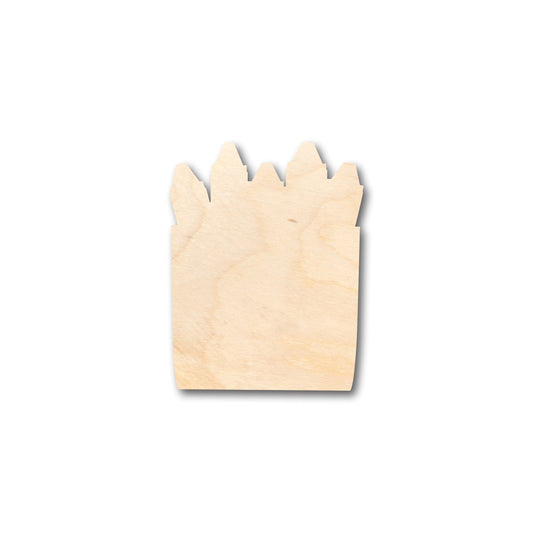 Unfinished Wood Crayon Set Shape - Craft - up to 46" DIY