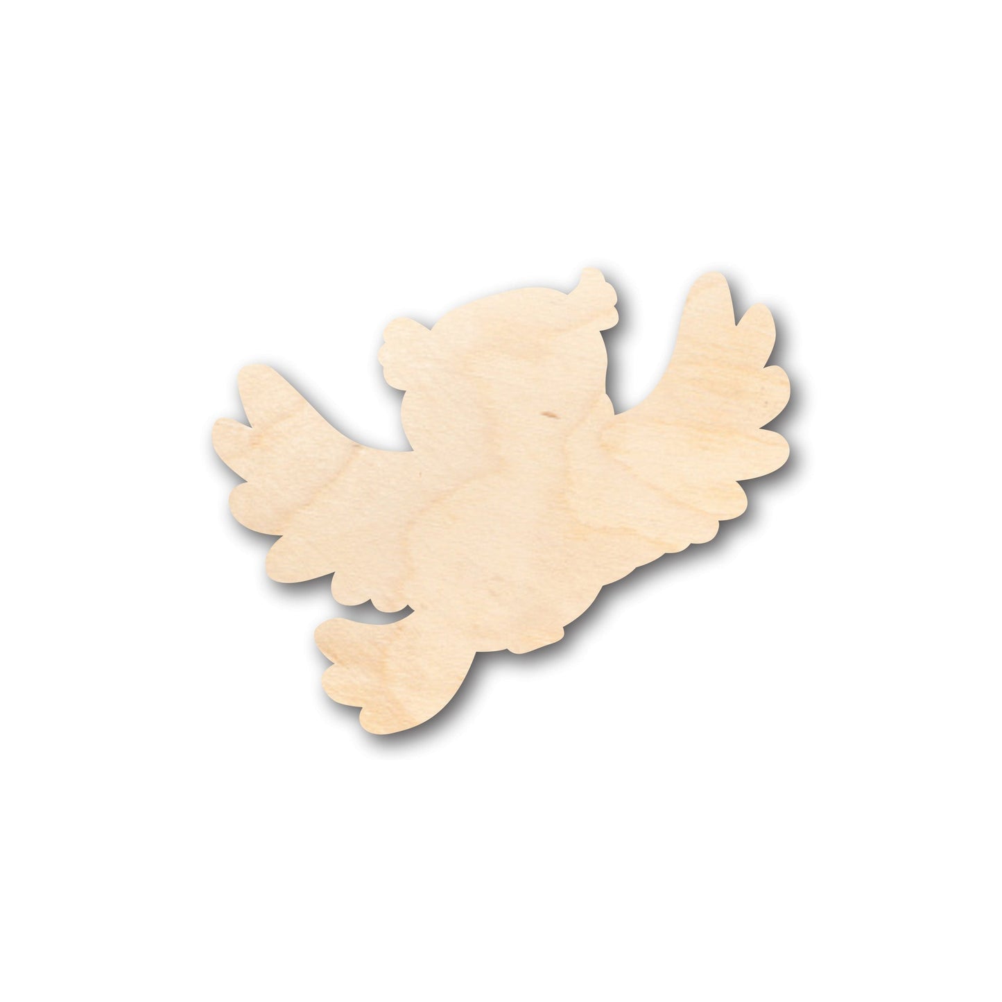 Unfinished Wood Cute Bird Shape - Craft - up to 46" DIY