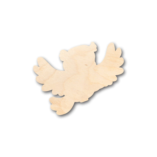 Unfinished Wood Cute Bird Shape - Craft - up to 46" DIY