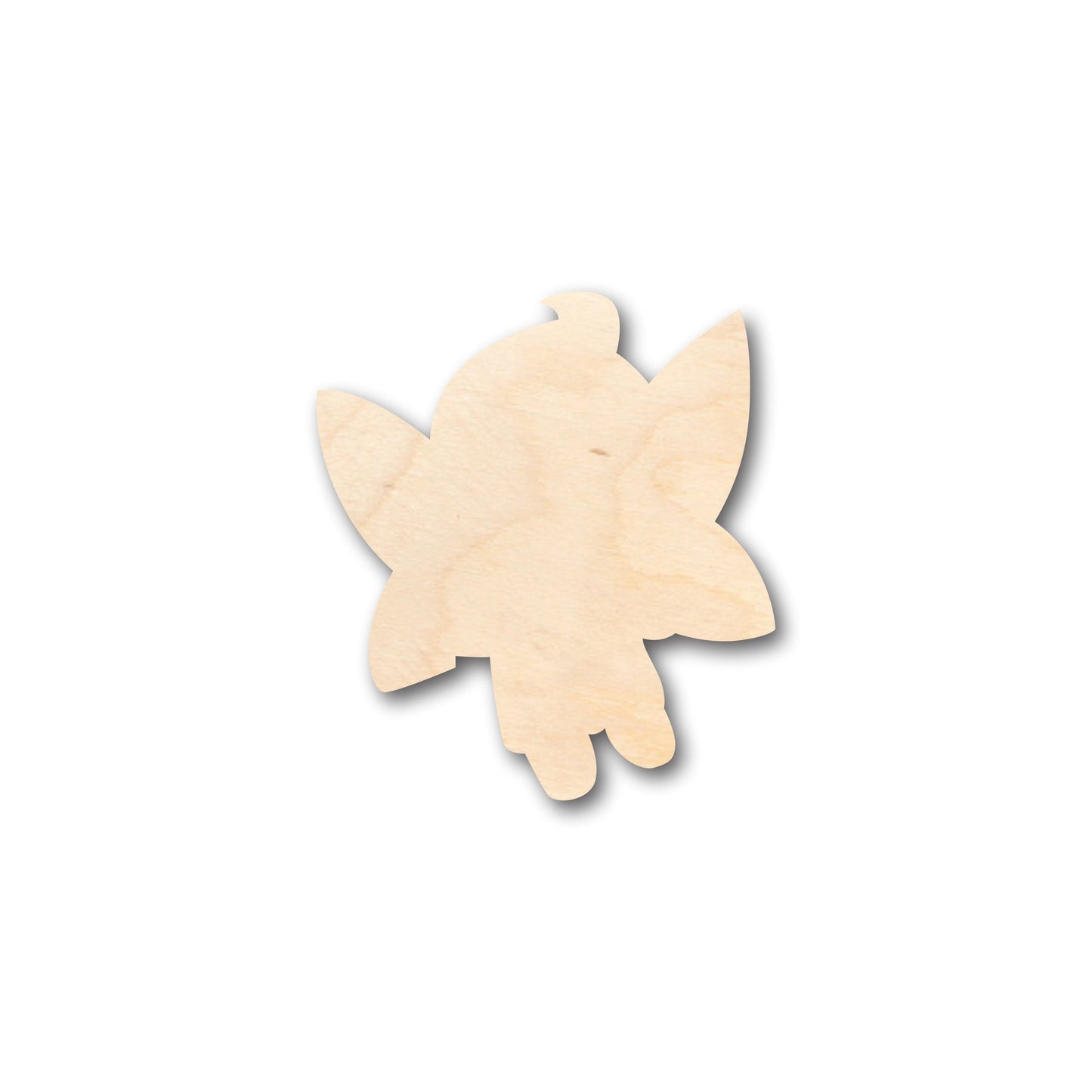 Unfinished Wood Cute Fairy Shape - Craft - up to 46" DIY