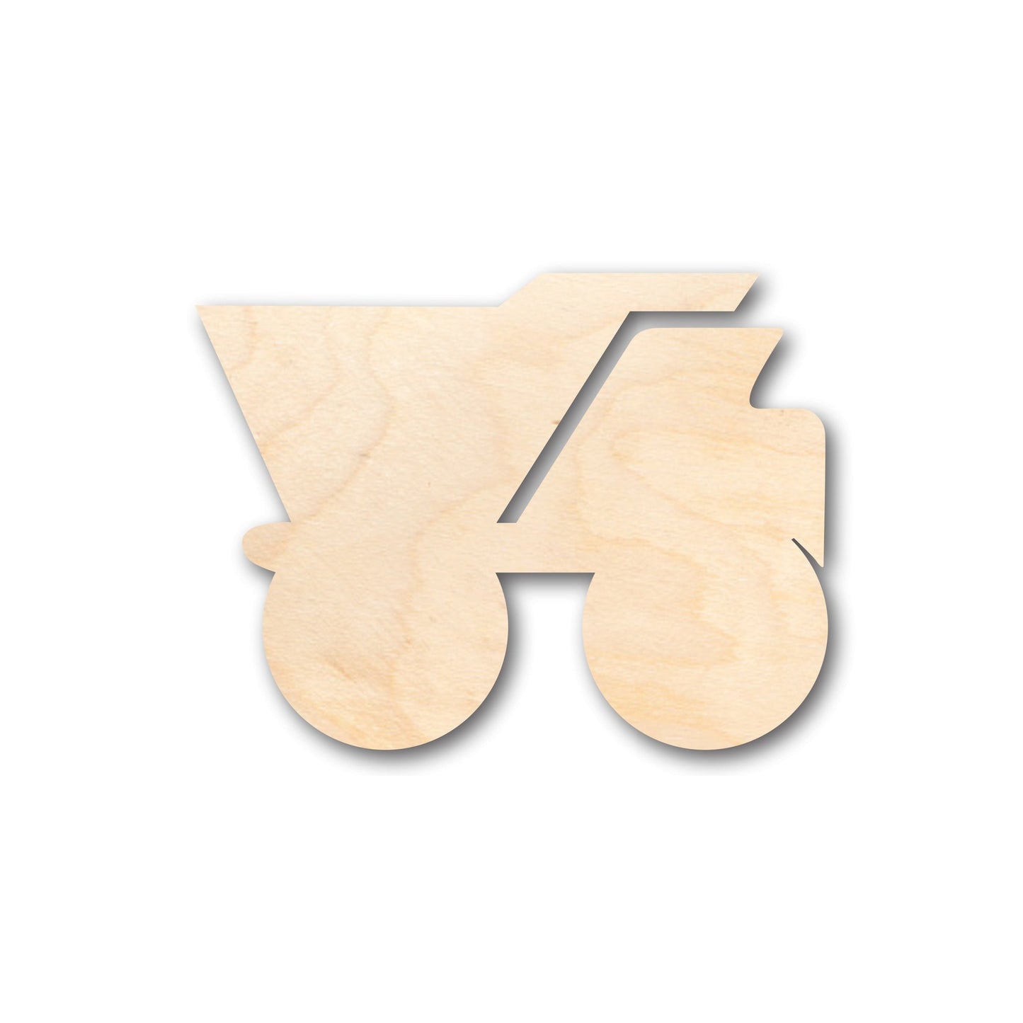 Unfinished Wood Dumptrunk Shape - Craft - up to 46" DIY