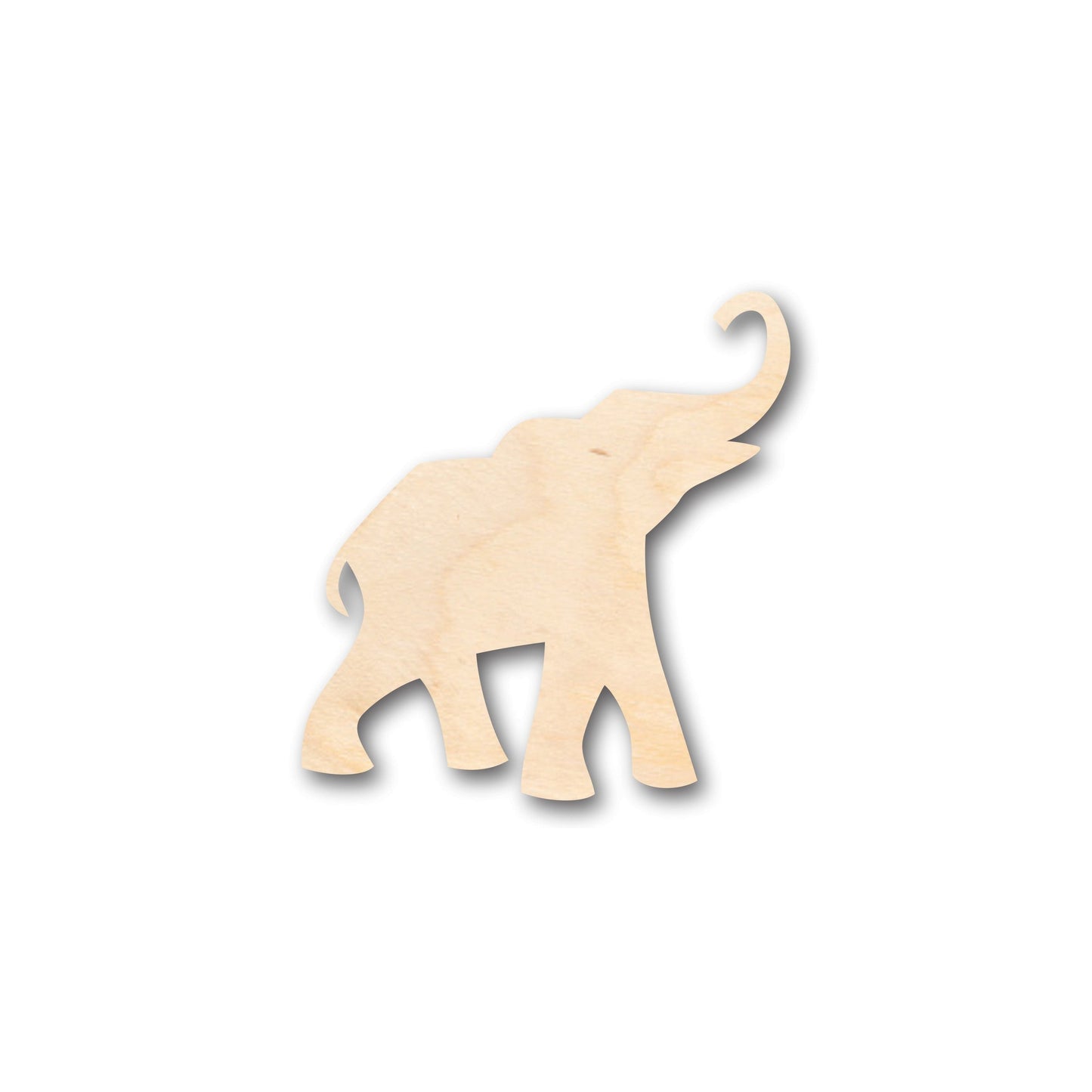 Unfinished Wood Elephant Shape - Craft - up to 46" DIY