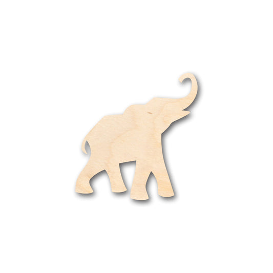 Unfinished Wood Elephant Shape - Craft - up to 46" DIY