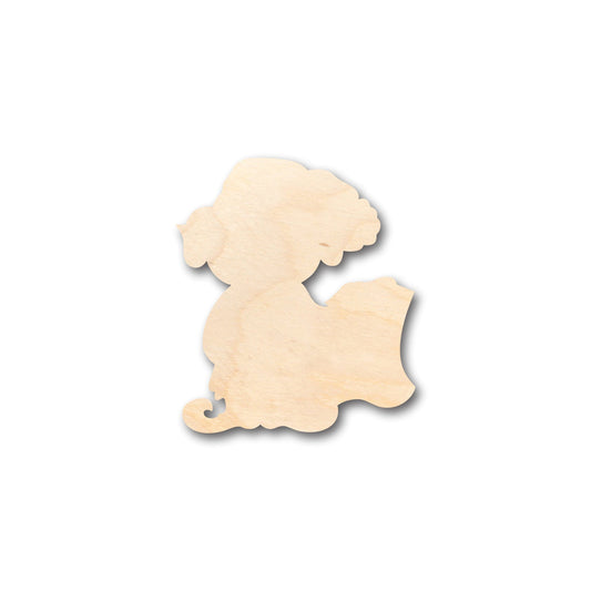 Unfinished Wood Elf Naughty Nice List Shape - Craft - up to 46" DIY