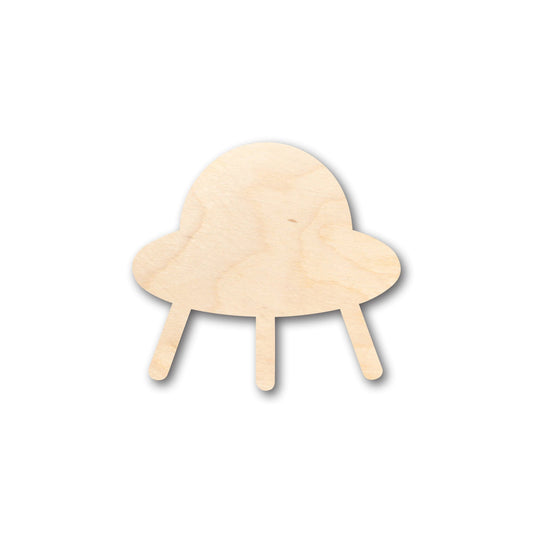 Unfinished Wood Flying Saucer Shape - Craft - up to 46" DIY