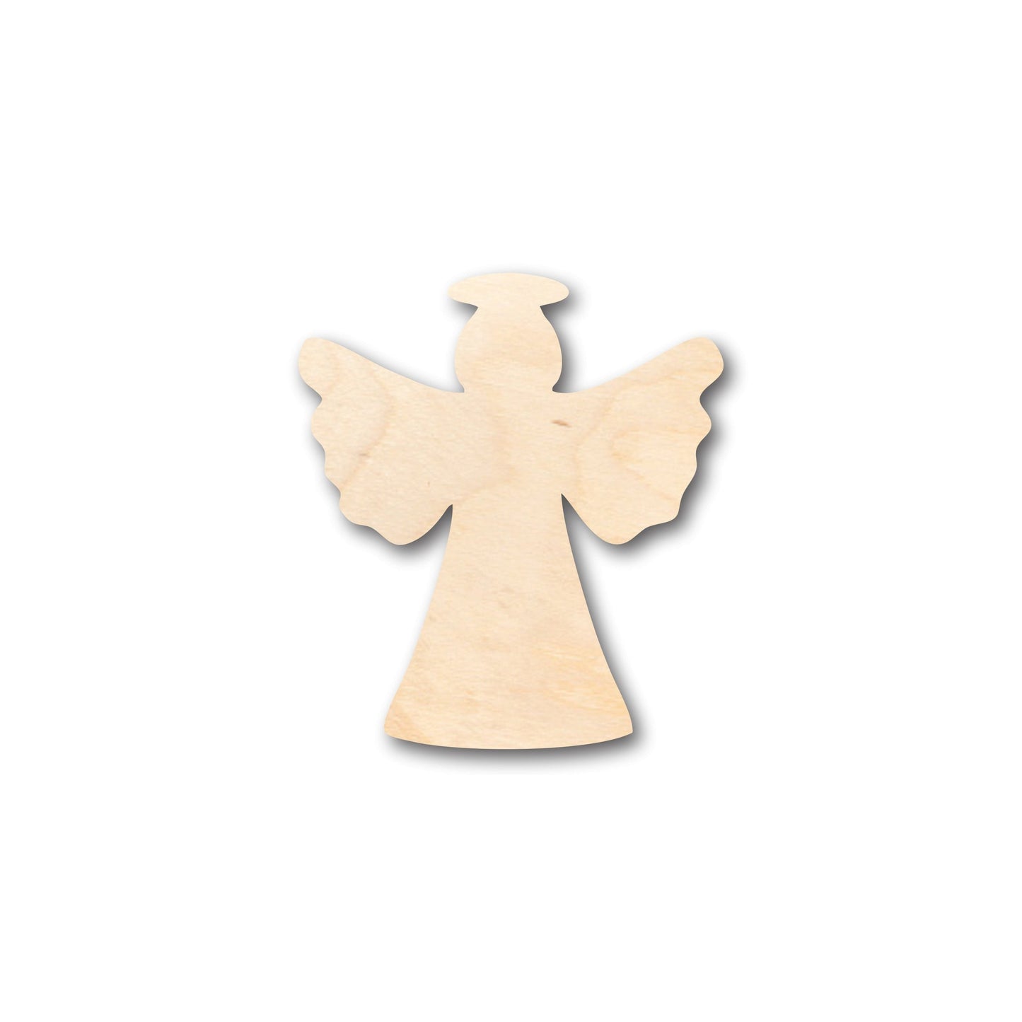 Unfinished Wood Halo Angel Shape - Craft - up to 46" DIY