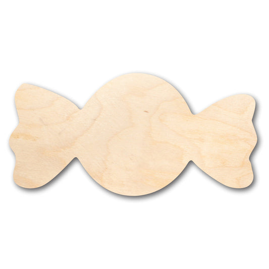 Unfinished Wood Hard Candy Shape - Craft - up to 46" DIY