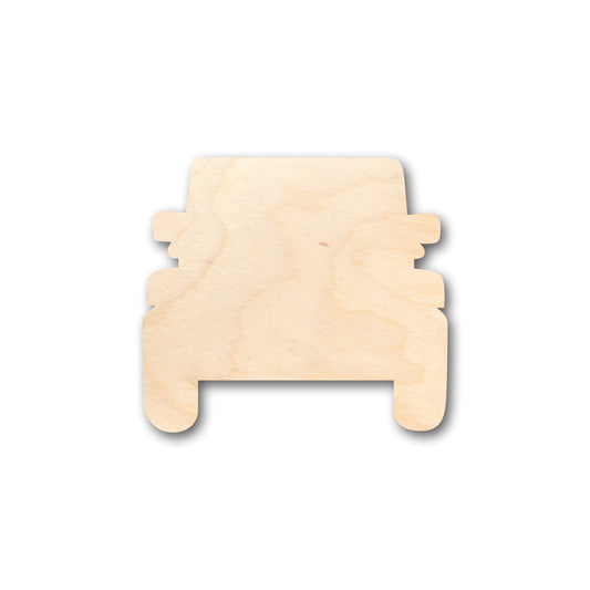 Unfinished Wood Off Road Vehicle Shape - Craft - up to 46" DIY
