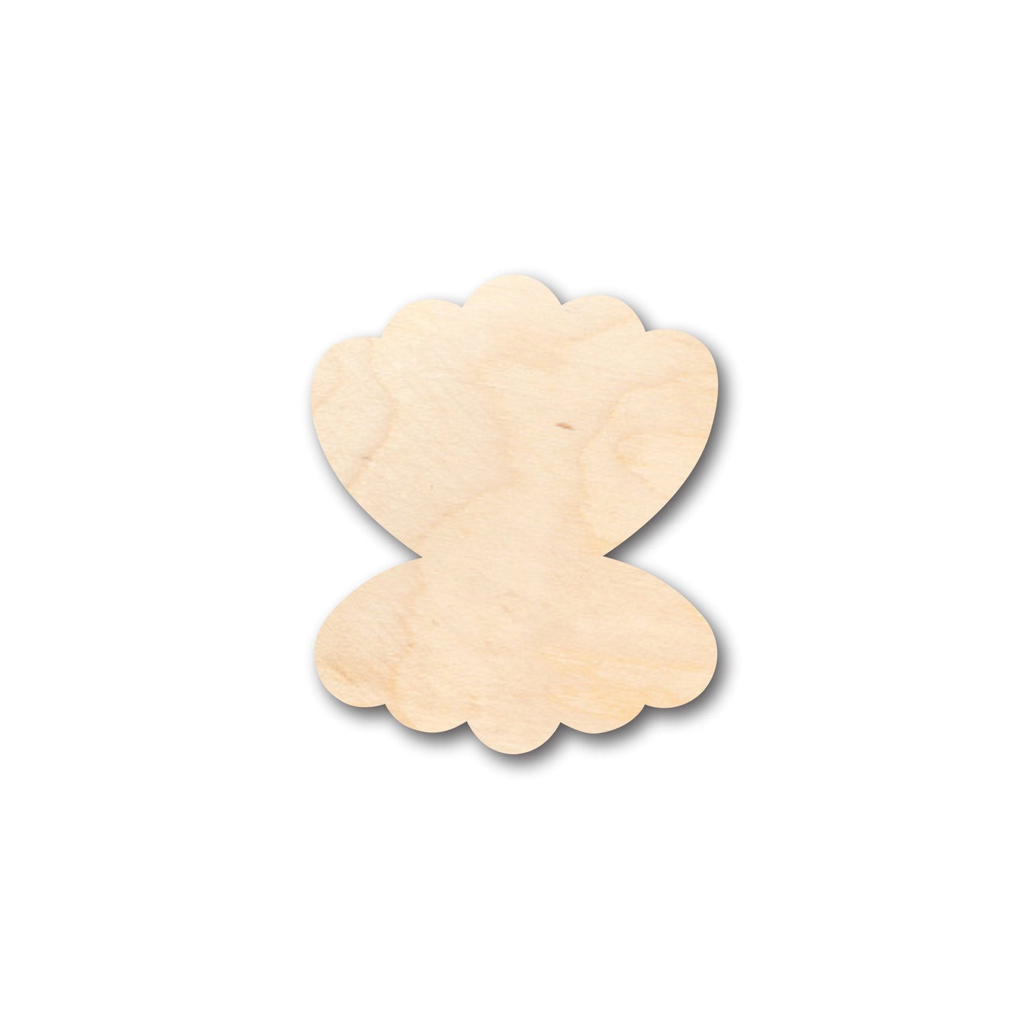 Unfinished Wood Pearl Shape - Craft - up to 46" DIY