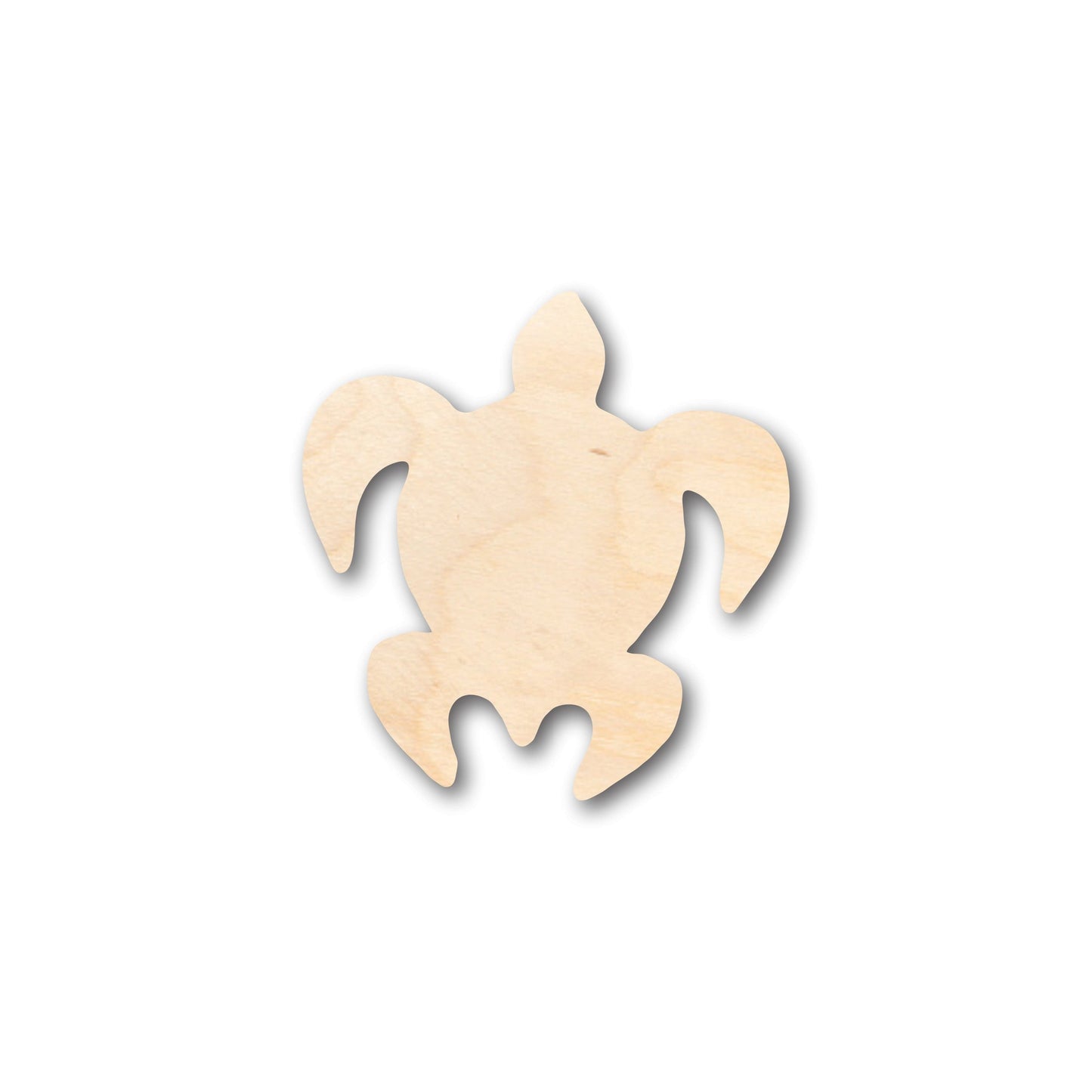 Unfinished Wood Sea Turtle Shape - Craft - up to 46" DIY