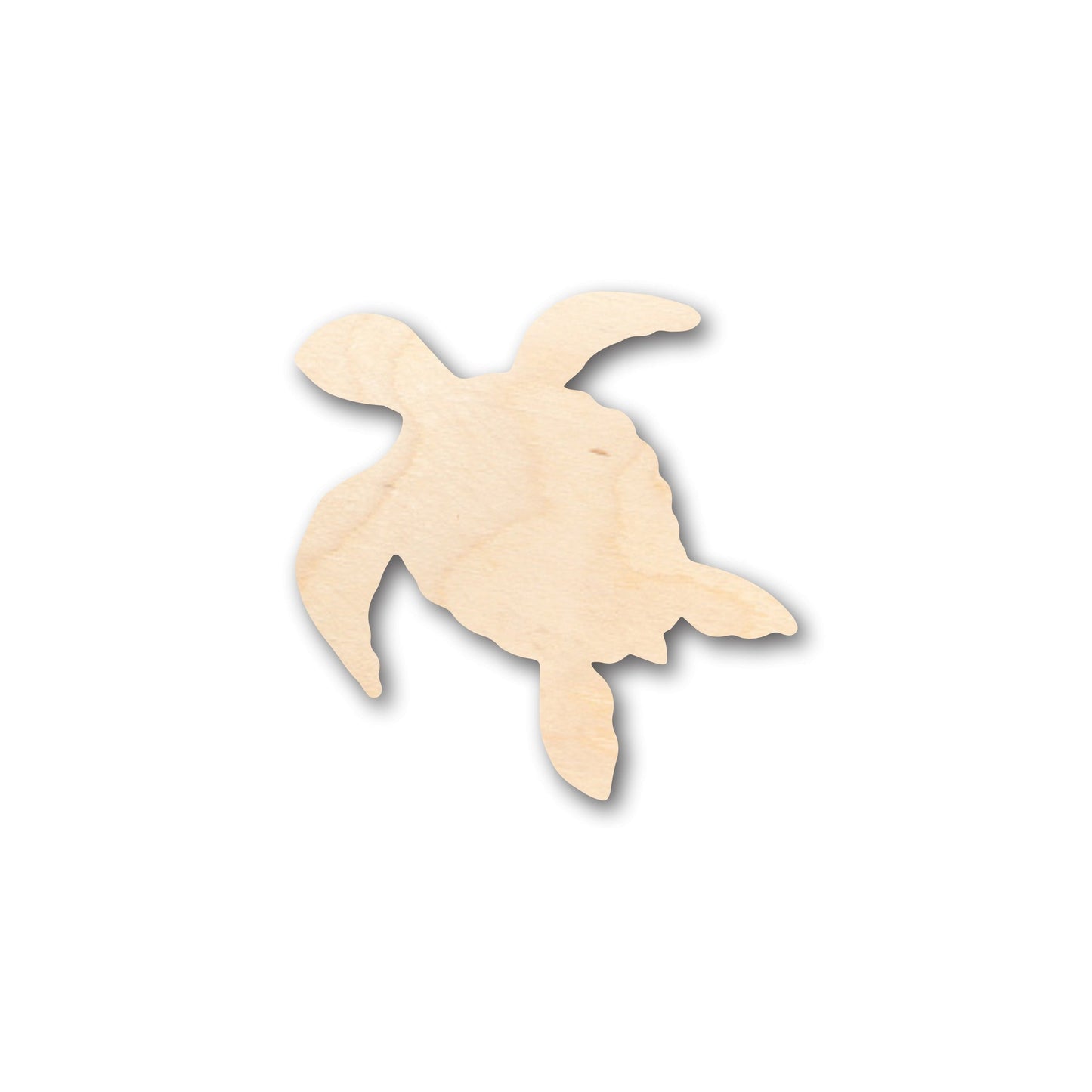 Unfinished Wood Sea Turtle Shape - Craft - up to 46" DIY