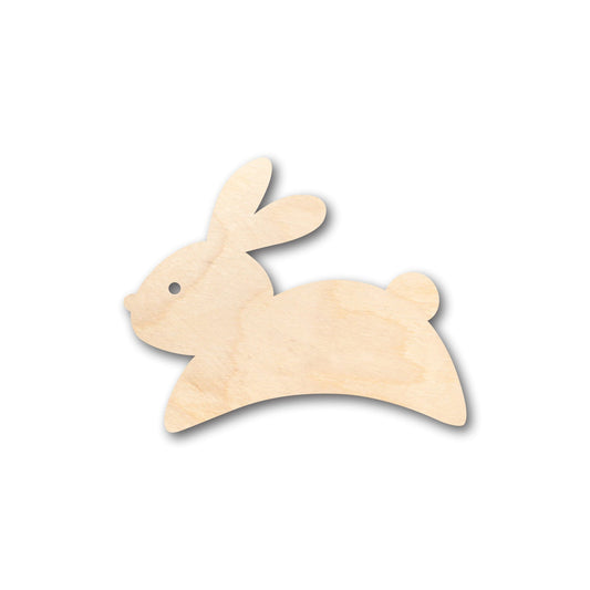 Unfinished Wood Simple Bunny Shape - Craft - up to 46" DIY