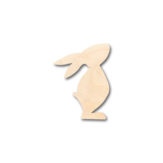 Unfinished Wood Standing Rabbit Shape - Craft - up to 46" DIY