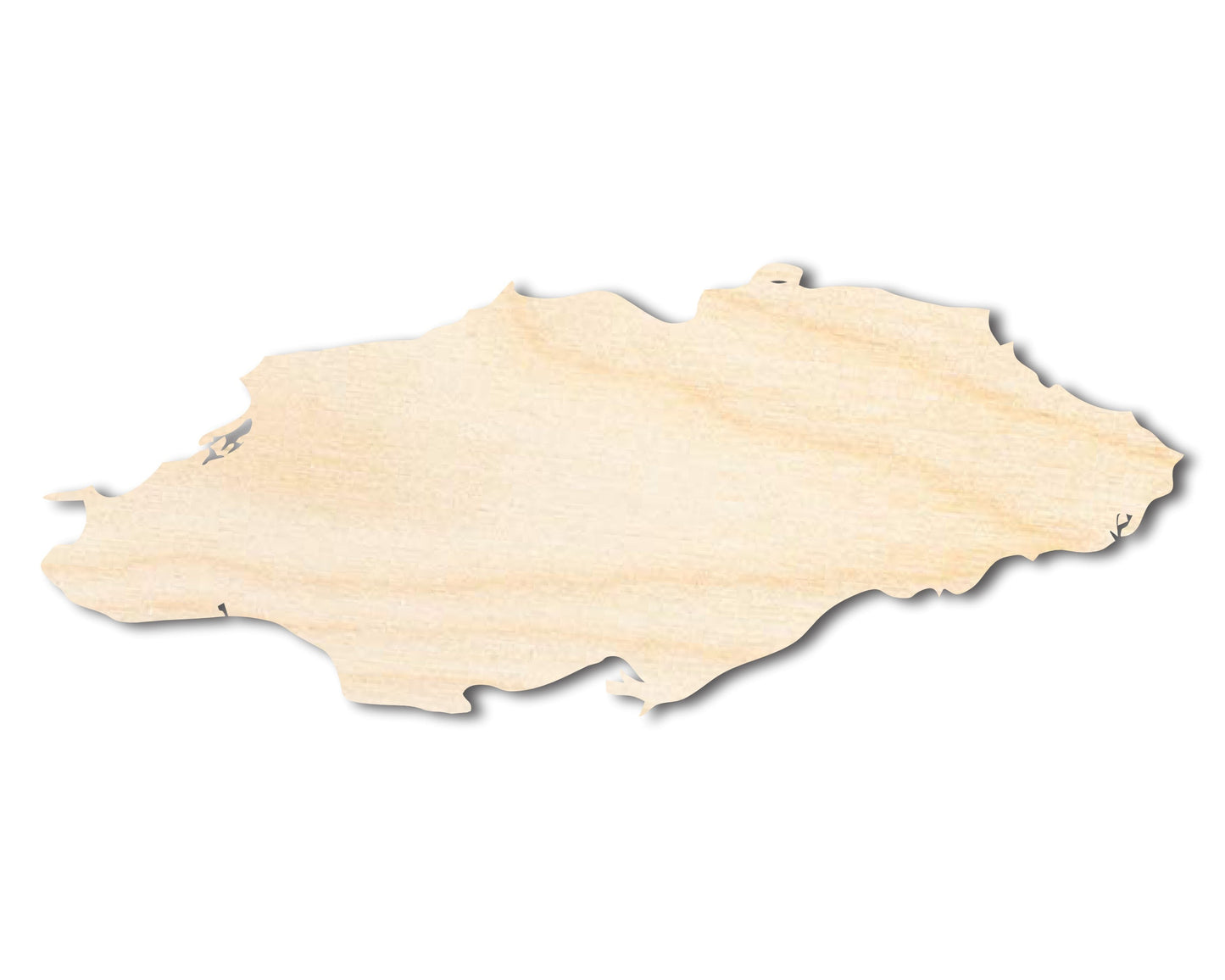 Unfinished Wood New Providence Island Shape - Bahamas Country Craft - up to 46" DIY
