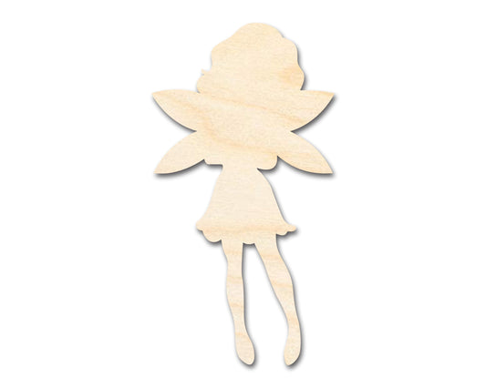 Unfinished Wood Fairy Shape | Craft Cutout | up to 46" DIY