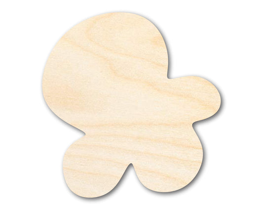 Unfinished Wood Popcorn Kernal Shape | Craft Cutout | up to 46" DIY