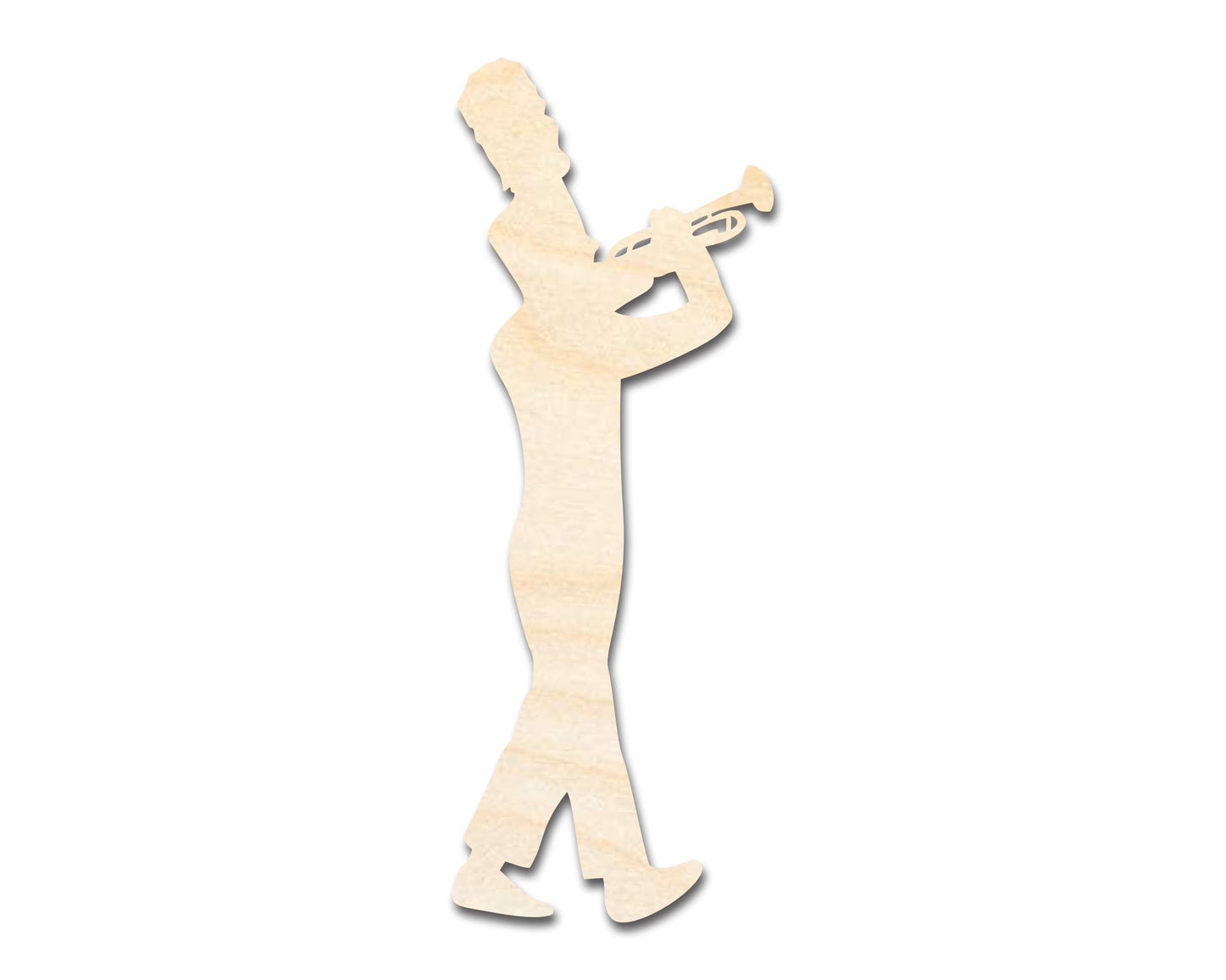 Unfinished Wood Marching Band Silhouette | DIY Band Craft Cutout | up to 46" DIY