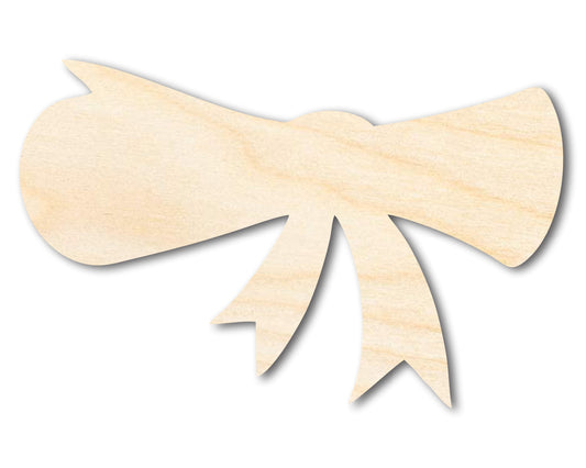 Diploma Shape | Unfinished Wood Graduation Craft
