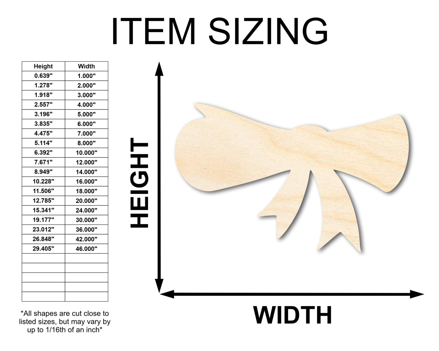 Diploma Shape | Unfinished Wood Graduation Craft