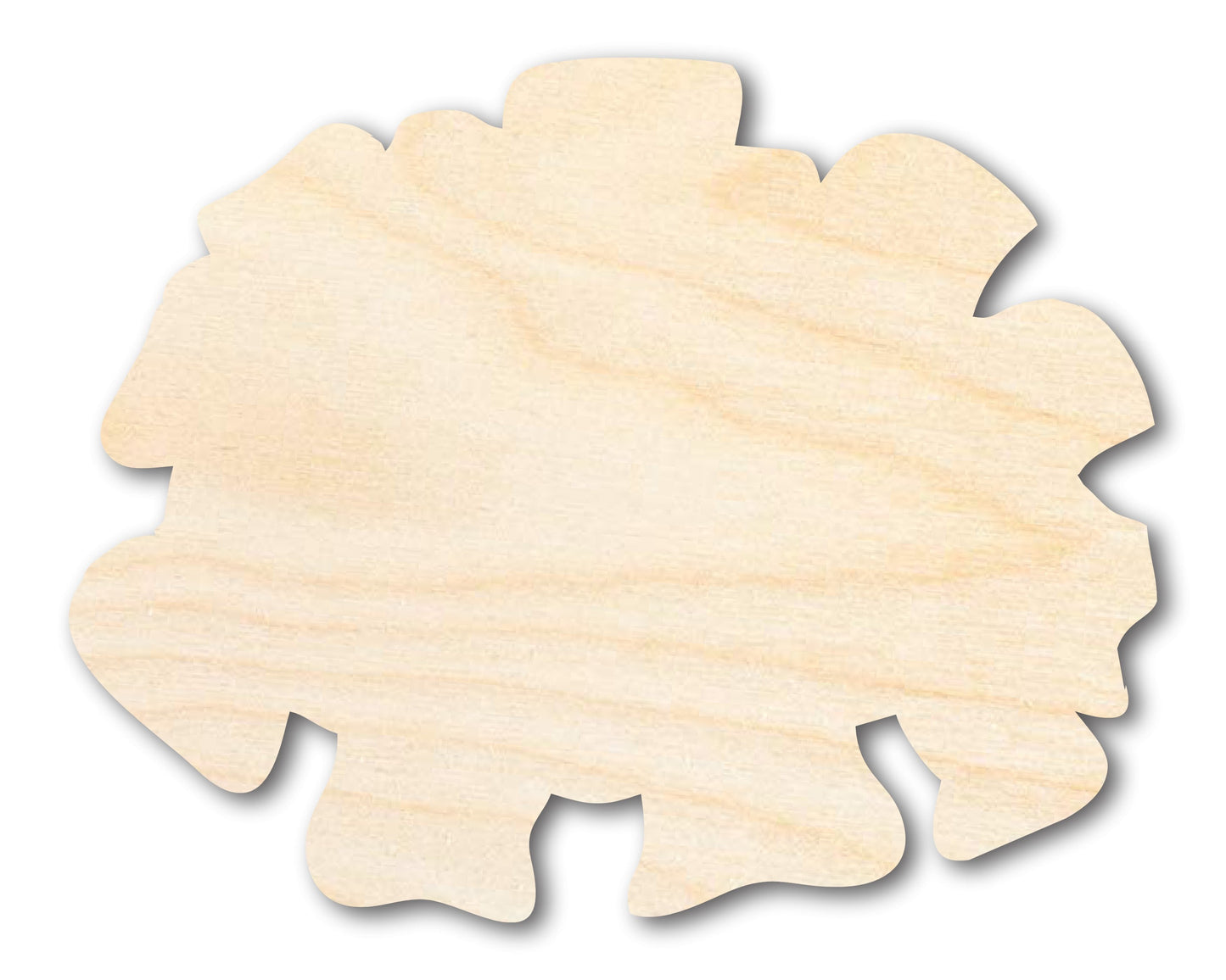 Unfinished Wood Marigold Flower Shape | DIY Day of the Dead Craft Cutout | up to 46" DIY