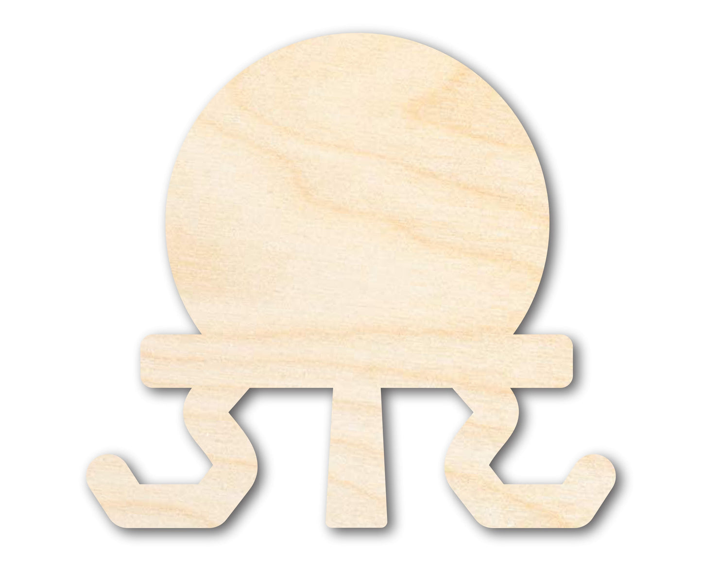 Unfinished Crystal Ball Shape | Craft Cutout | up to 46" DIY