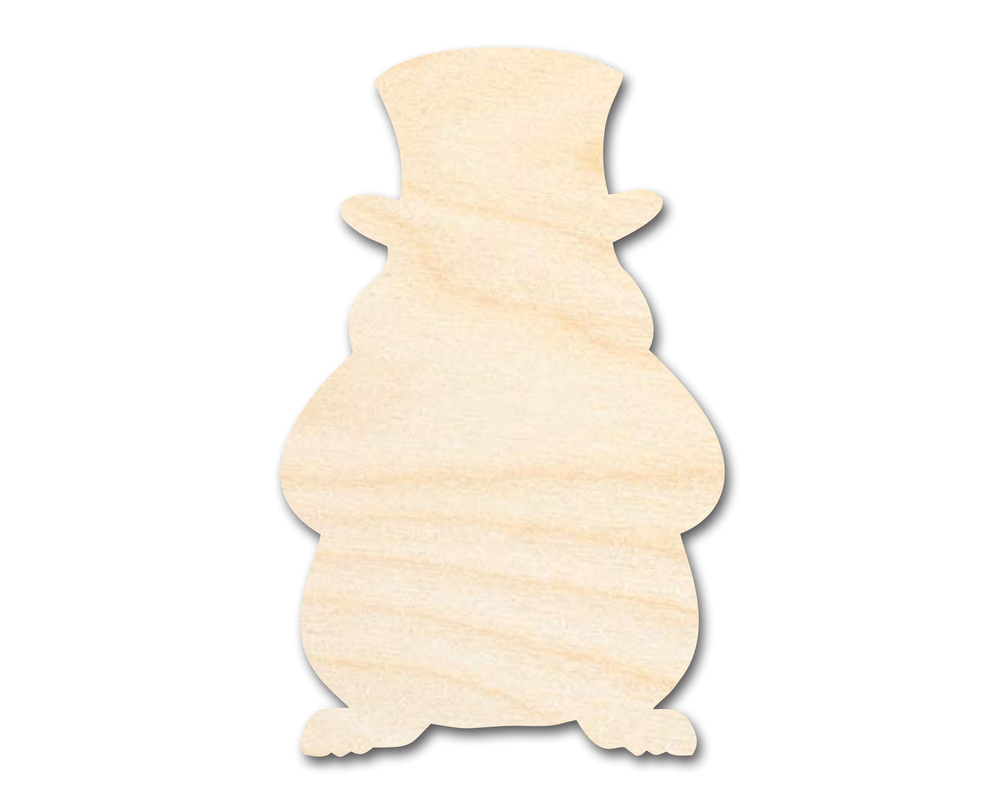 Unfinished Wood Groundhog Shape | Groundhog Day | DIY Craft Cutout | up to 46" DIY