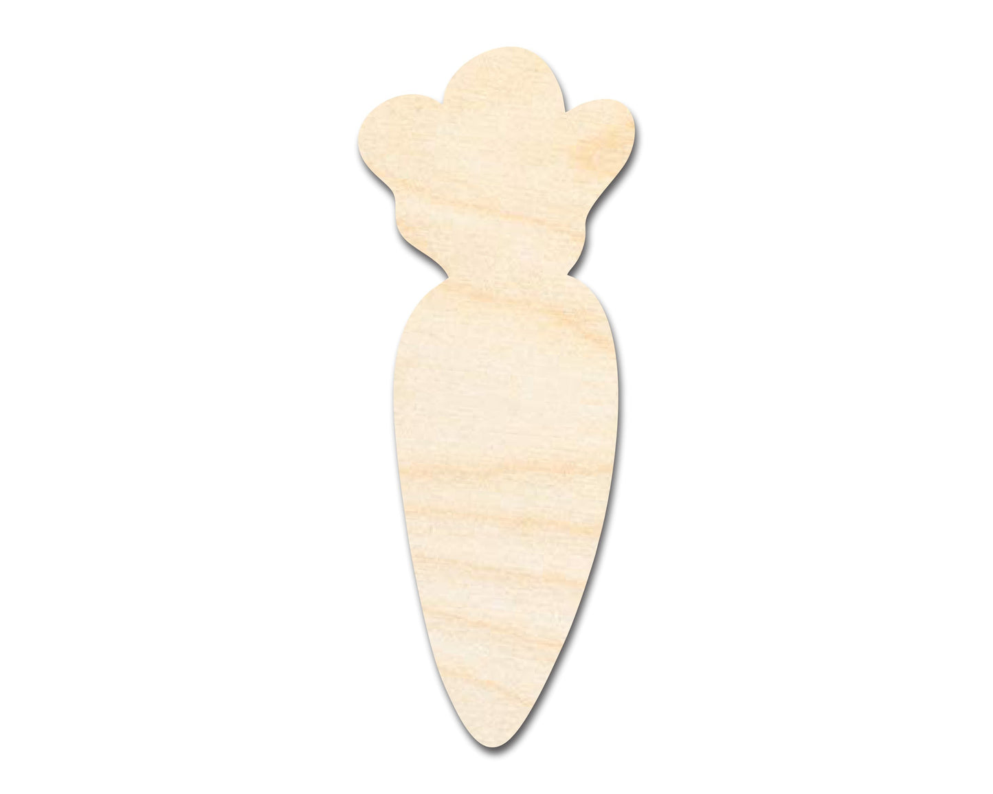 Unfinished Cute Carrot Shape | Easter | DIY Craft Cutout | up to 46" DIY