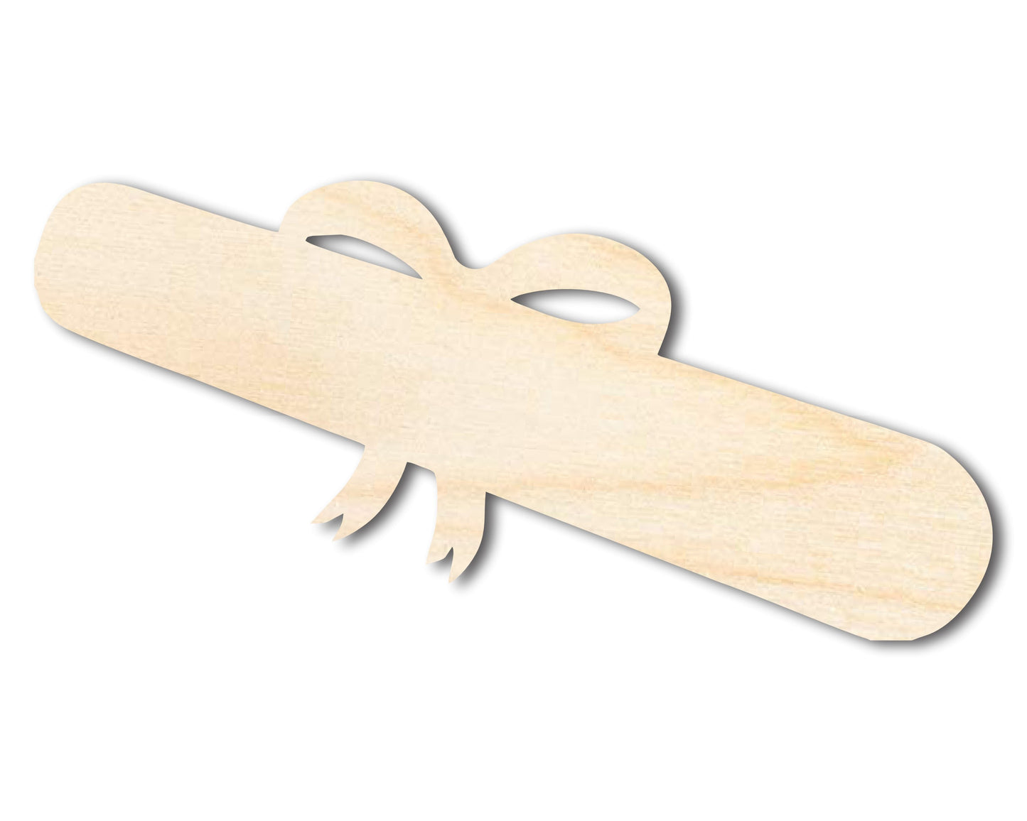 Unfinished Diploma Graduation Shape | DIY Craft Cutout | up to 46" DIY