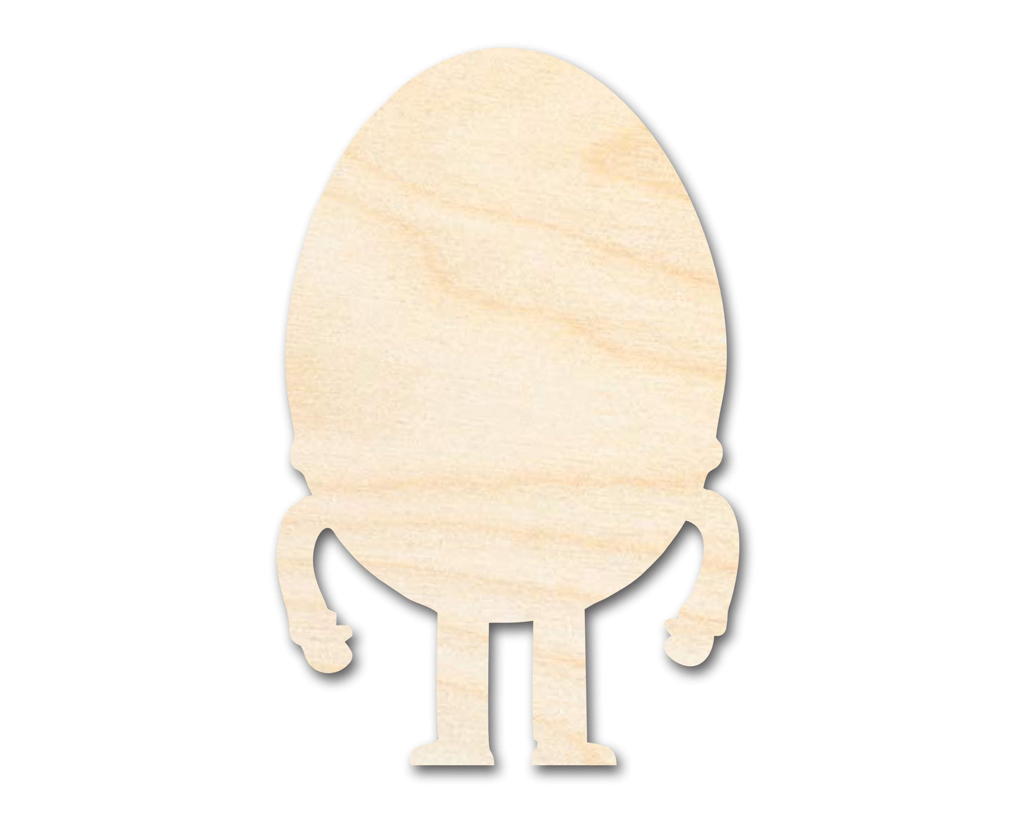 Unfinished Humpty Dumpty Wood Cutout Shape | DIY Craft Cutout | up to 46" DIY