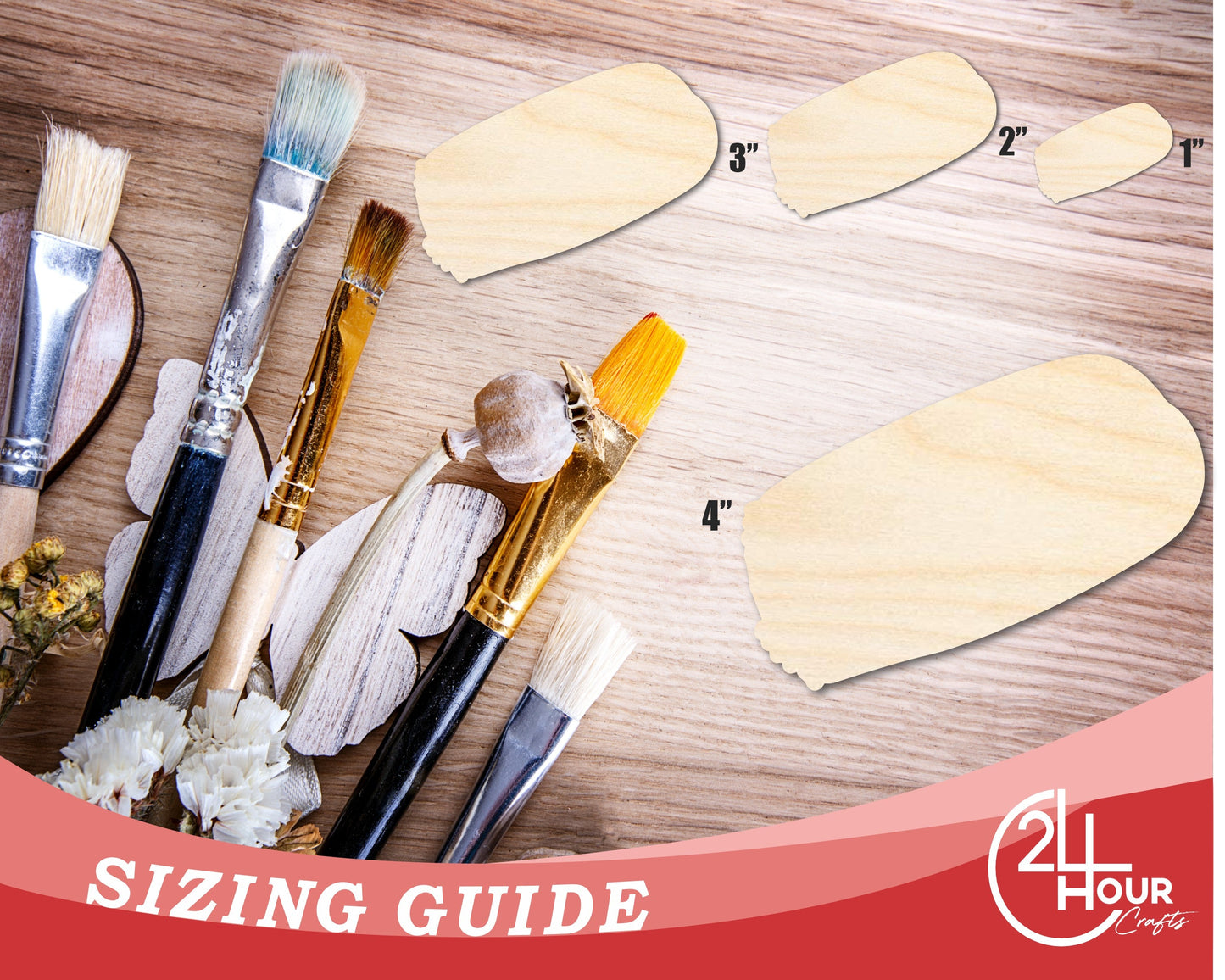 Unfinished Burrito Shape | DIY Craft Cutout | up to 46" DIY