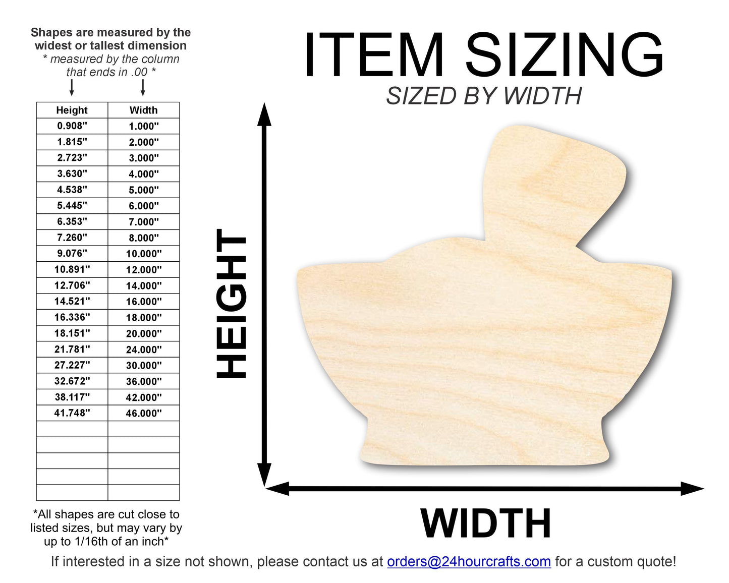 Unfinished Chips and Salsa Shape | DIY Craft Cutout | up to 46" DIY