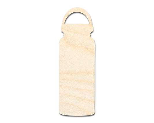 Unfinished Travel Bottle Silhouette | DIY Craft Cutout | up to 46" DIY