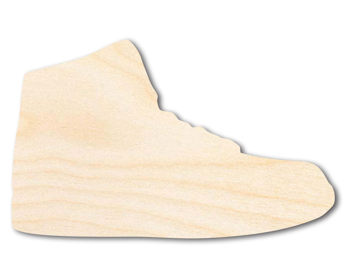 Unfinished Sneaker Shoe Silhouette | DIY Craft Cutout | up to 46" DIY