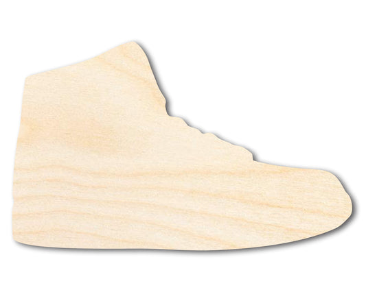 Unfinished Sneaker Shoe Silhouette | DIY Craft Cutout | up to 46" DIY