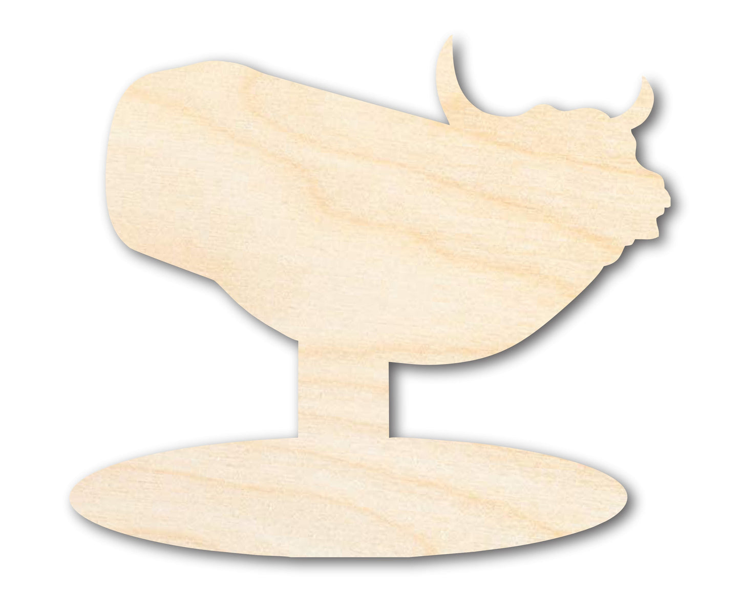 Unfinished Mechanical Bull Shape | DIY Craft Cutout | up to 46" DIY
