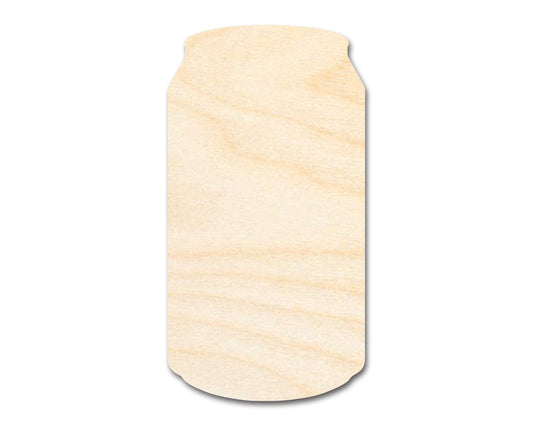 Unfinished Wood Can Shape | DIY Craft Cutout | up to 46" DIY