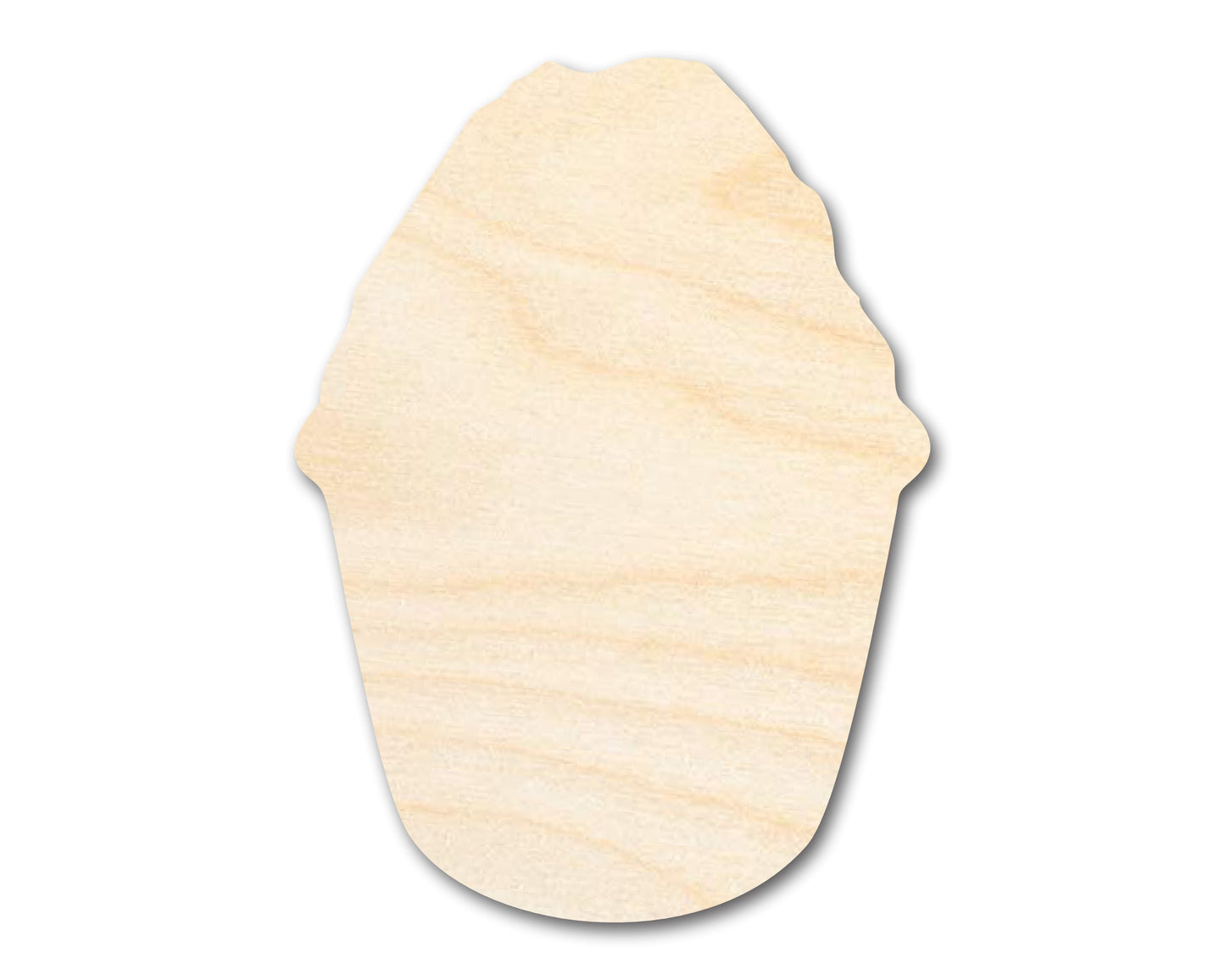 Unfinished Italian Shaved Ice Shape | DIY Craft Cutout | up to 46" DIY