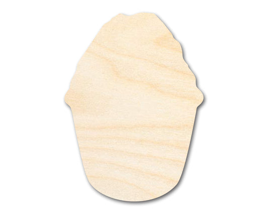 Unfinished Italian Shaved Ice Shape | DIY Craft Cutout | up to 46" DIY